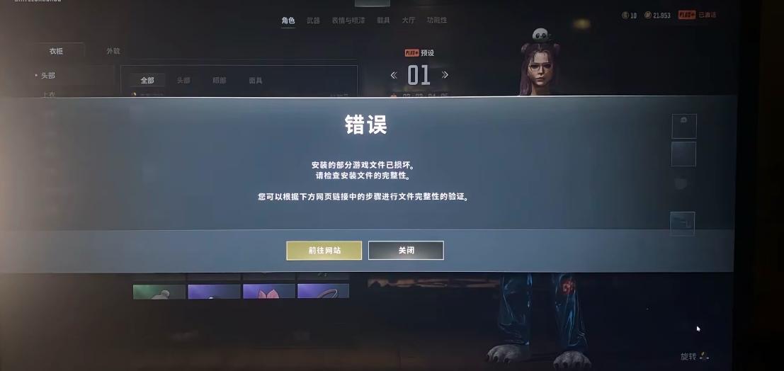 PUBG游戏文件损坏-1