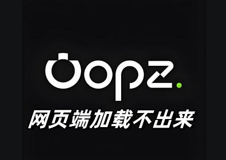 Oopz网页端加载不出来怎么办?
